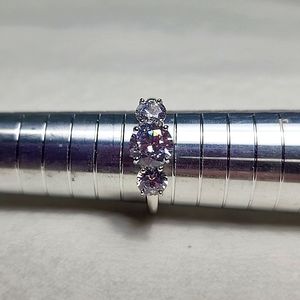 Bella Luce 3 stone cz ring